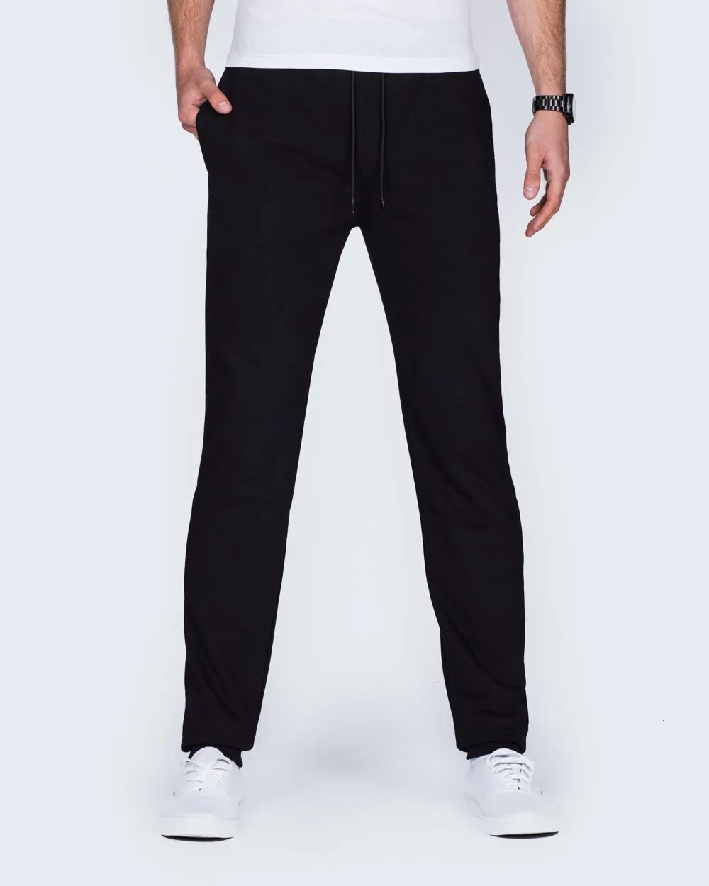 2t Riley Slim Fit Tall Joggers (black)