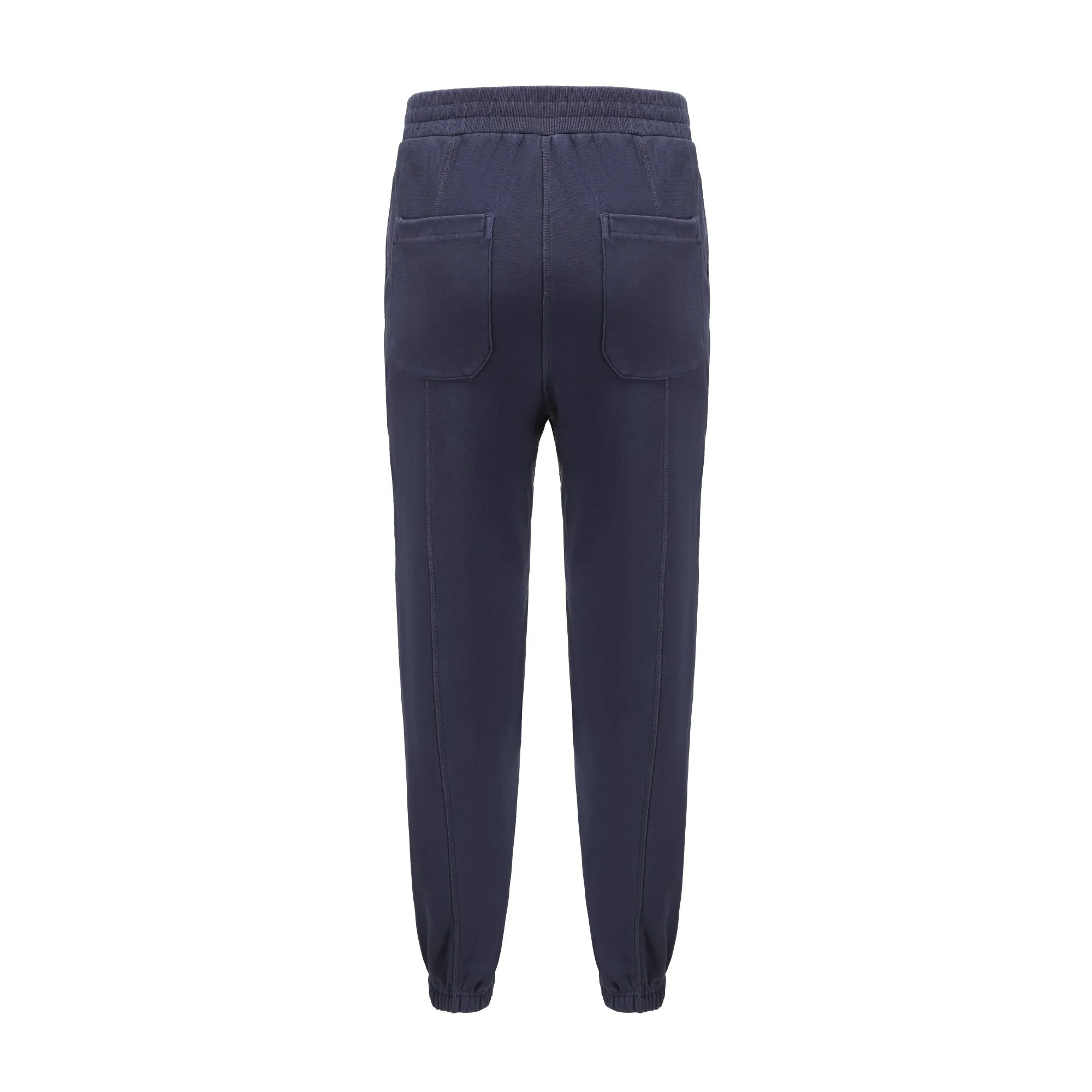 Men Washed Jogging Pants - Purple